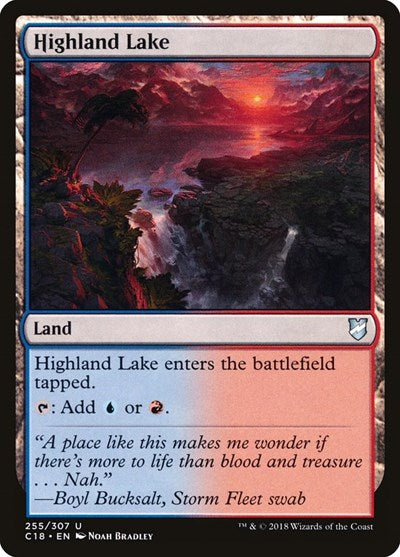 Highland Lake [Commander 2018] | Exor Games Dartmouth