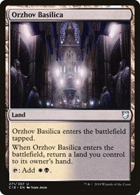 Orzhov Basilica [Commander 2018] | Exor Games Dartmouth