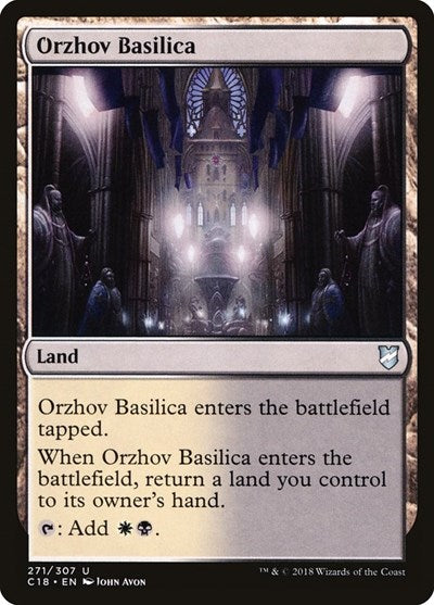 Orzhov Basilica [Commander 2018] | Exor Games Dartmouth
