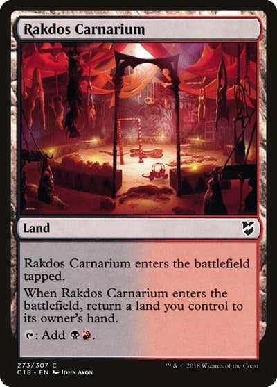Rakdos Carnarium [Commander 2018] | Exor Games Dartmouth