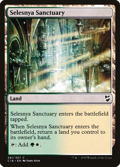 Selesnya Sanctuary [Commander 2018] | Exor Games Dartmouth