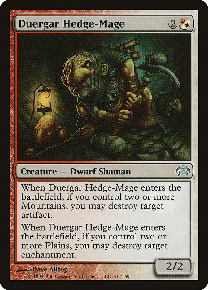 Duergar Hedge-Mage [Planechase] | Exor Games Dartmouth