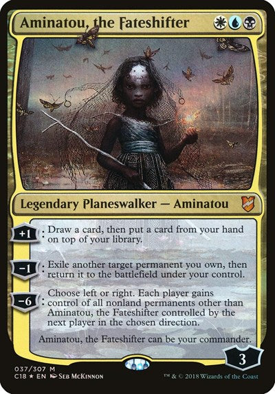 Aminatou, the Fateshifter (Commander 2018) [Commander 2018 Oversized] | Exor Games Dartmouth