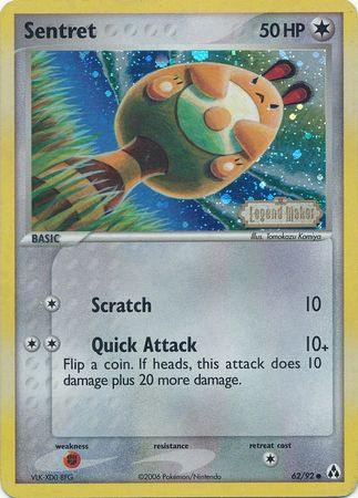 Sentret (62/92) (Stamped) [EX: Legend Maker] | Exor Games Dartmouth