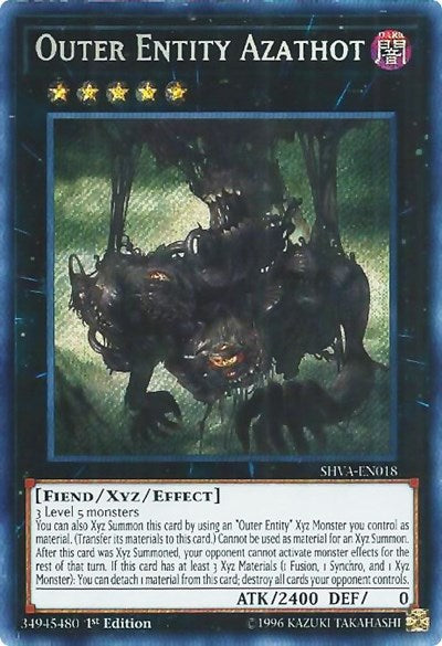 Outer Entity Azathot [SHVA-EN018] Secret Rare | Exor Games Dartmouth