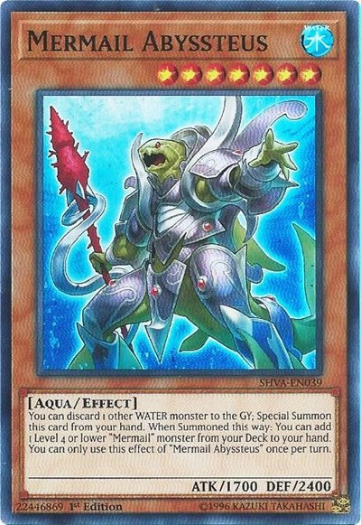 Mermail Abyssteus [SHVA-EN039] Super Rare | Exor Games Dartmouth
