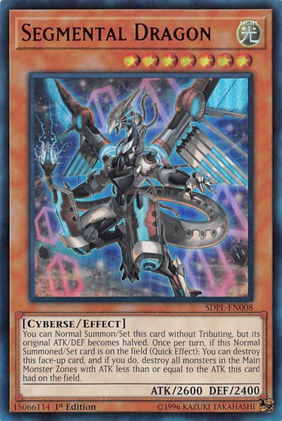 Segmental Dragon [SDPL-EN008] Ultra Rare | Exor Games Dartmouth