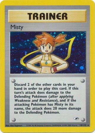 Misty (18/132) [Gym Heroes Unlimited] | Exor Games Dartmouth