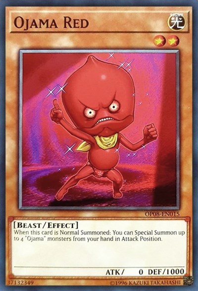 Ojama Red [OP08-EN015] Common | Exor Games Dartmouth