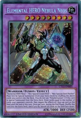 Elemental HERO Nebula Neos [CT15-EN001] Secret Rare | Exor Games Dartmouth