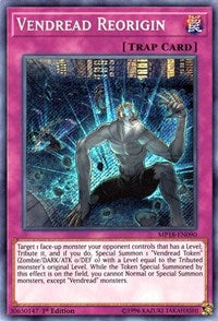 Vendread Reorigin [MP18-EN090] Secret Rare | Exor Games Dartmouth