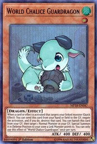 World Chalice Guardragon [MP18-EN047] Ultra Rare | Exor Games Dartmouth