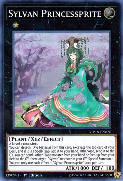 Sylvan Princessprite [MP18-EN026] Super Rare | Exor Games Dartmouth