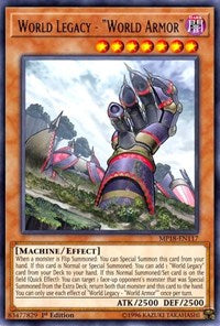 World Legacy - "World Armor" [MP18-EN117] Rare | Exor Games Dartmouth