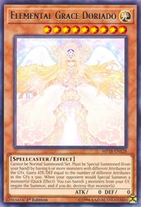 Elemental Grace Doriado [MP18-EN128] Rare | Exor Games Dartmouth