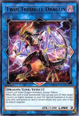 Twin Triangle Dragon [MP18-EN134] Rare | Exor Games Dartmouth