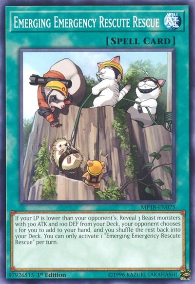 Emerging Emergency Rescute Rescue [MP18-EN075] Common | Exor Games Dartmouth