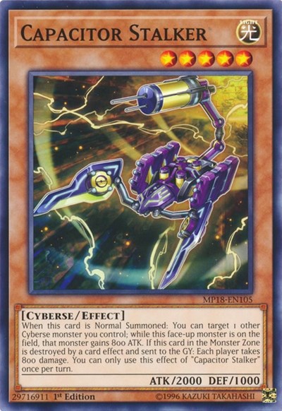 Capacitor Stalker [MP18-EN105] Common | Exor Games Dartmouth