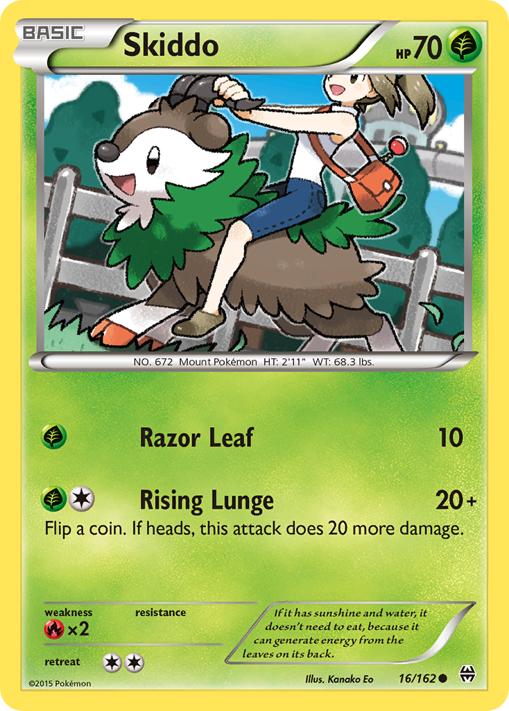 Skiddo (16/162) [XY: BREAKthrough] | Exor Games Dartmouth