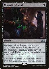 Necrotic Wound [Guilds of Ravnica Promos] | Exor Games Dartmouth