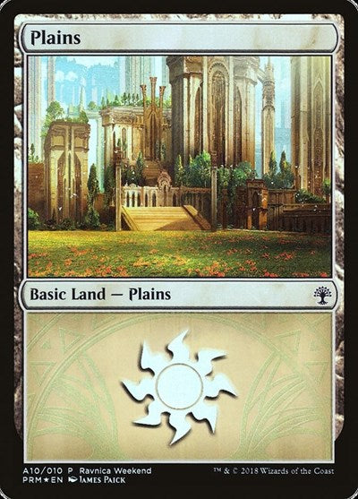 Plains - Selesnya (A10) [GRN Ravnica Weekend] | Exor Games Dartmouth