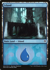 Island - Dimir (A01) [GRN Ravnica Weekend] | Exor Games Dartmouth