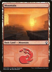 Mountain - Boros (A07) [GRN Ravnica Weekend] | Exor Games Dartmouth