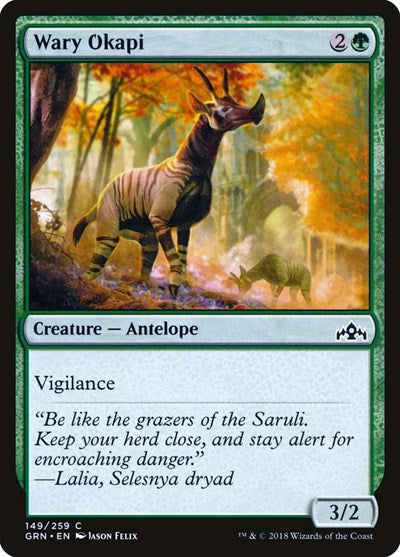 Wary Okapi [Guilds of Ravnica] | Exor Games Dartmouth