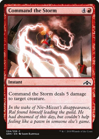 Command the Storm [Guilds of Ravnica] | Exor Games Dartmouth