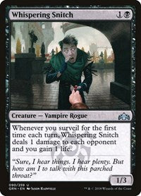 Whispering Snitch [Guilds of Ravnica] | Exor Games Dartmouth