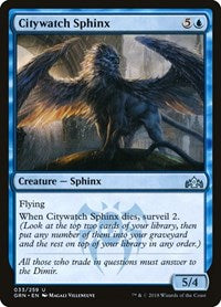 Citywatch Sphinx [Guilds of Ravnica] | Exor Games Dartmouth