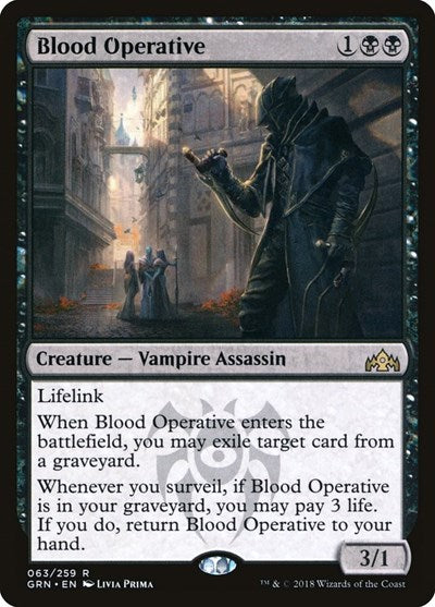 Blood Operative [Guilds of Ravnica] | Exor Games Dartmouth