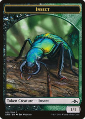 Insect Token [Guilds of Ravnica Tokens] | Exor Games Dartmouth