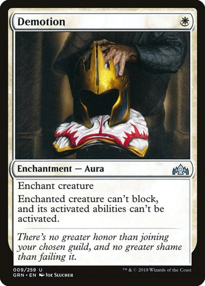Demotion [Guilds of Ravnica] | Exor Games Dartmouth