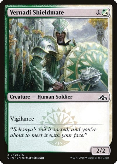 Vernadi Shieldmate [Guilds of Ravnica] | Exor Games Dartmouth