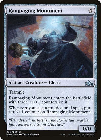 Rampaging Monument [Guilds of Ravnica] | Exor Games Dartmouth