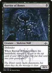 Barrier of Bones [Guilds of Ravnica] | Exor Games Dartmouth