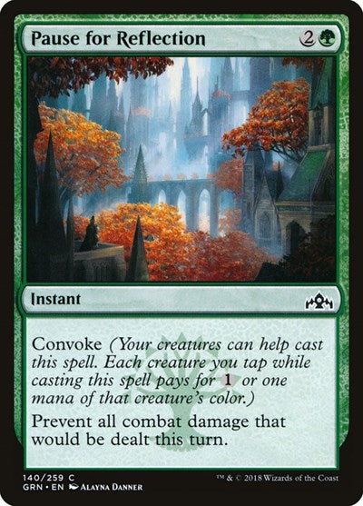 Pause for Reflection [Guilds of Ravnica] | Exor Games Dartmouth