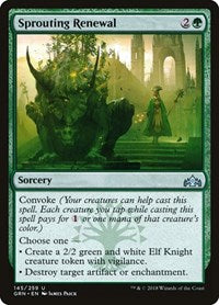 Sprouting Renewal [Guilds of Ravnica] | Exor Games Dartmouth