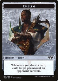 Emblem - Teferi, Hero of Dominaria [Mythic Edition Tokens] | Exor Games Dartmouth