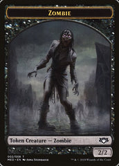 Zombie Token [Mythic Edition Tokens] | Exor Games Dartmouth