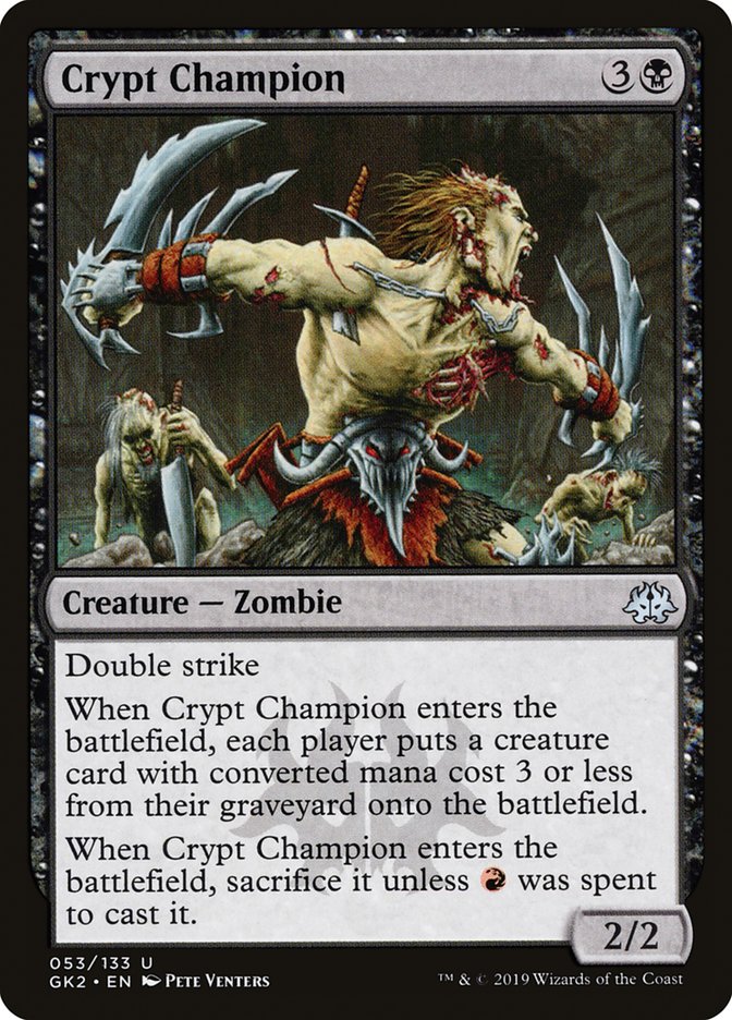 Crypt Champion [Ravnica Allegiance Guild Kit] | Exor Games Dartmouth