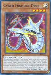 Cyber Dragon Drei [LED3-EN020] Common | Exor Games Dartmouth