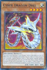 Cyber Dragon Drei [LED3-EN020] Common | Exor Games Dartmouth