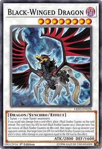 Black-Winged Dragon [LED3-EN028] Common | Exor Games Dartmouth