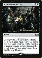 Mausoleum Secrets [Guilds of Ravnica Promos] | Exor Games Dartmouth