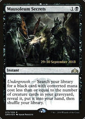 Mausoleum Secrets [Guilds of Ravnica Promos] | Exor Games Dartmouth