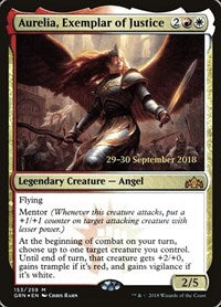 Aurelia, Exemplar of Justice [Guilds of Ravnica Promos] | Exor Games Dartmouth