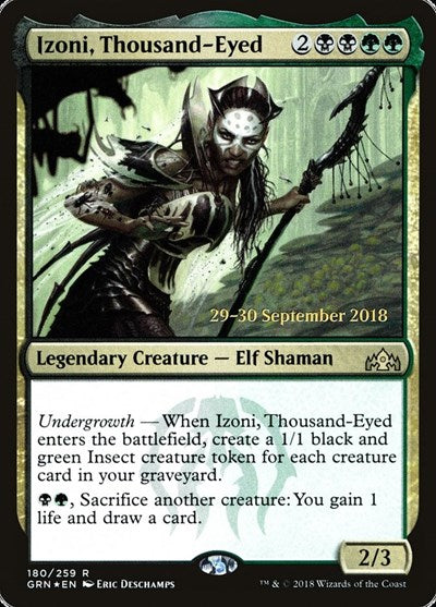 Izoni, Thousand-Eyed [Guilds of Ravnica Promos] | Exor Games Dartmouth