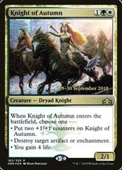 Knight of Autumn [Guilds of Ravnica Promos] | Exor Games Dartmouth